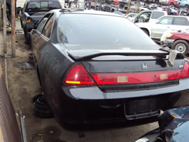 2000 HONDA ACCORD EX, CPE 3.0L AUTO, COLOR BLACK, STK A15171